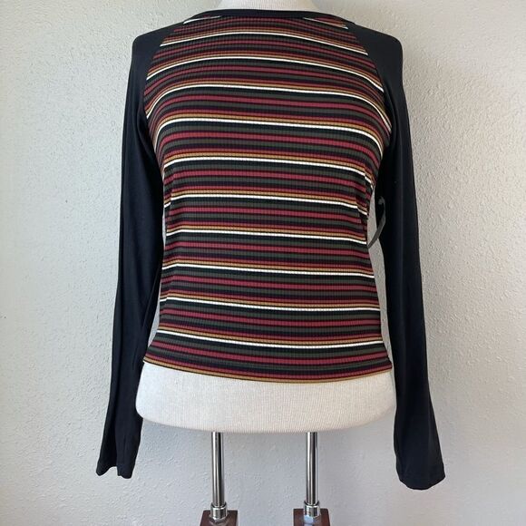 NWT No Comment Women’s Long Sleeve Tee Sizes M & L - Picture 1 of 7